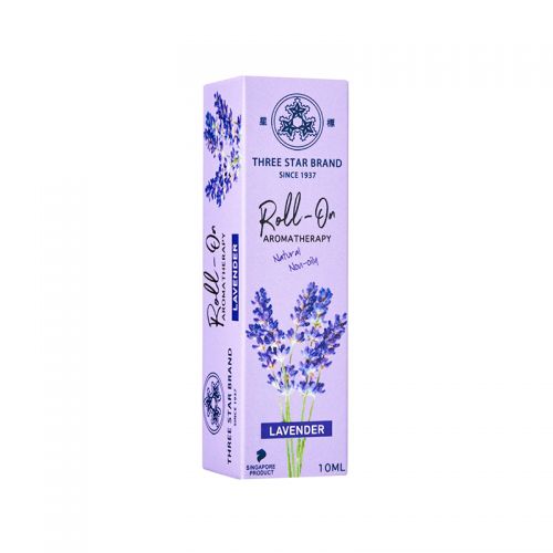 Three Star Brand Roll-On Aromatherapy (Lavender) - 10ml